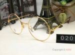 Buy Replica Cartier Gold Round Frame Glasses / Simple Classic